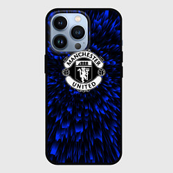 Чехол iPhone 13 Pro Manchester United blue energy
