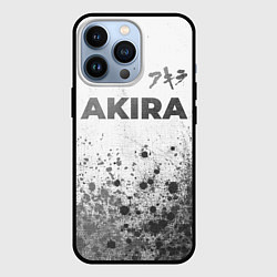 Чехол для iPhone 13 Pro Akira - white gradient посередине, цвет: 3D-черный