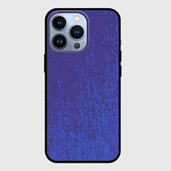 Чехол iPhone 13 Pro Джинс с потертостями-синий