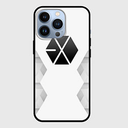 Чехол iPhone 13 Pro Exo white poly