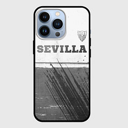 Чехол для iPhone 13 Pro Sevilla - white gradient посередине, цвет: 3D-черный