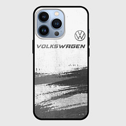 Чехол iPhone 13 Pro Volkswagen - white gradient посередине