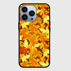 Чехол iPhone 13 Pro Золотая кленовая осень