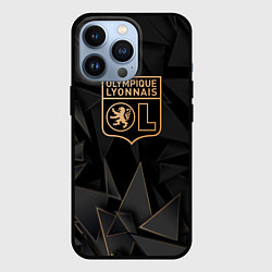 Чехол для iPhone 13 Pro Lyon golden poly, цвет: 3D-черный