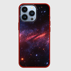 Чехол iPhone 13 Pro Космическое свечение текстура
