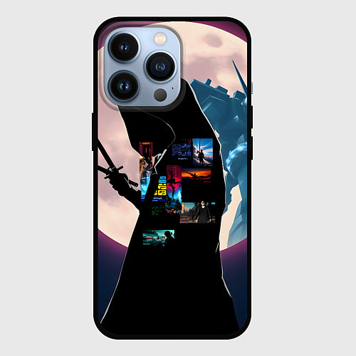 Чехол iPhone 13 Pro Для любителя аниме / 3D-Черный – фото 1