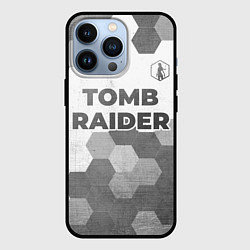 Чехол iPhone 13 Pro Tomb Raider - white gradient посередине