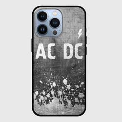 Чехол iPhone 13 Pro AC DC - grey gradient посередине