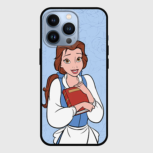 Чехол iPhone 13 Pro Beautiful Belle - big pictures / 3D-Черный – фото 1