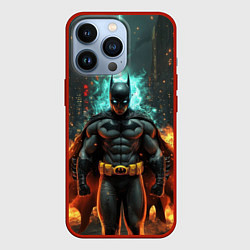 Чехол iPhone 13 Pro Бэтмен эпик