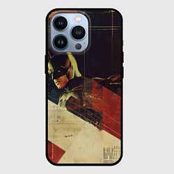 Чехол iPhone 13 Pro Бэтмен ретро стиль