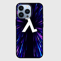 Чехол для iPhone 13 Pro Half-Life neon energy, цвет: 3D-черный