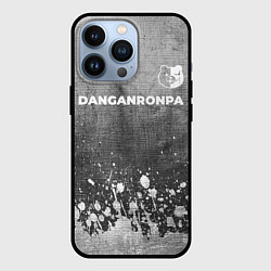 Чехол для iPhone 13 Pro Danganronpa - grey gradient посередине, цвет: 3D-черный