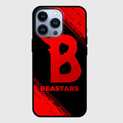 Чехол для iPhone 13 Pro Beastars - red gradient, цвет: 3D-черный