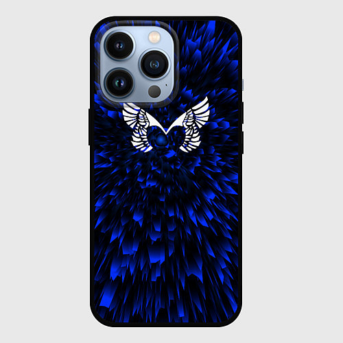 Чехол iPhone 13 Pro Placebo blue energy / 3D-Черный – фото 1