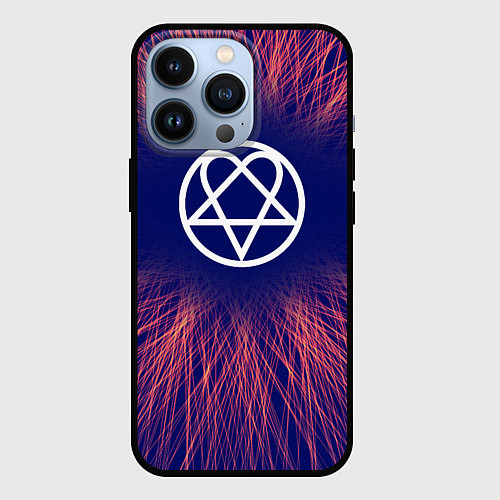 Чехол iPhone 13 Pro HIM red energy / 3D-Черный – фото 1