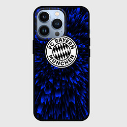 Чехол для iPhone 13 Pro Bayern blue energy, цвет: 3D-черный