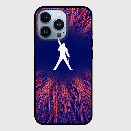 Чехол iPhone 13 Pro Queen red energy / 3D-Черный – фото 1
