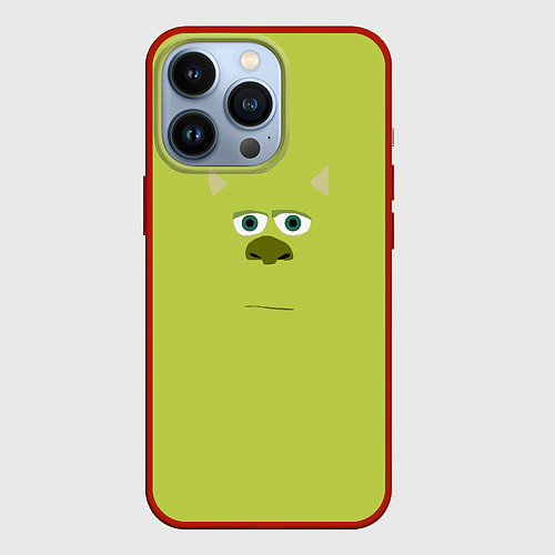 Чехол iPhone 13 Pro Майк Салливан лицо / 3D-Красный – фото 1