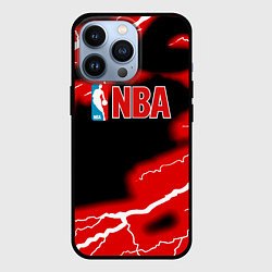 Чехол для iPhone 13 Pro NBA шторм, цвет: 3D-черный