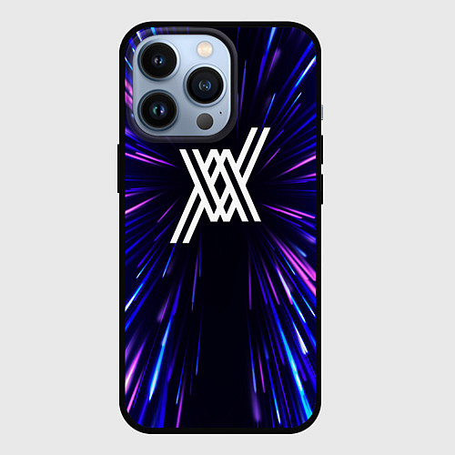 Чехол iPhone 13 Pro Darling in the FranXX neon energy / 3D-Черный – фото 1