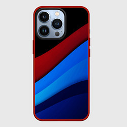 Чехол для iPhone 13 Pro Multicoloured, цвет: 3D-красный