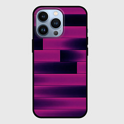 Чехол для iPhone 13 Pro Color pink square, цвет: 3D-черный