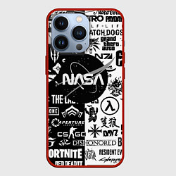 Чехол iPhone 13 Pro Nasa логотипы игр