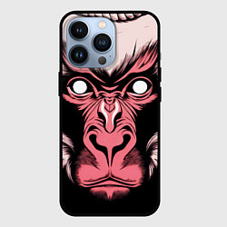 Чехол для iPhone 13 Pro Monkey wisdom, цвет: 3D-черный