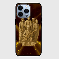 Чехол iPhone 13 Pro ACDC стиль памятника