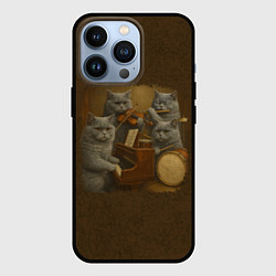 Чехол для iPhone 13 Pro Когда твоя Наташа певица, цвет: 3D-черный