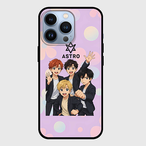 Чехол iPhone 13 Pro Astro anime / 3D-Черный – фото 1