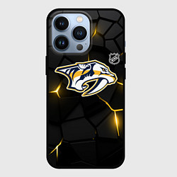 Чехол для iPhone 13 Pro Нэшвилл Предаторз - НХЛ хоккей, цвет: 3D-черный