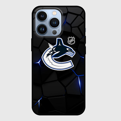 Чехол iPhone 13 Pro Ванкувер Кэнакс - НХЛ хоккей / 3D-Черный – фото 1