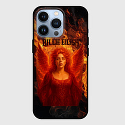 Чехол для iPhone 13 Pro Билли Айлиш из огня, цвет: 3D-черный