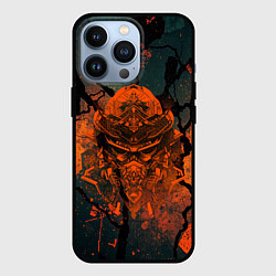 Чехол для iPhone 13 Pro Шлем кибернетического самурая, цвет: 3D-черный