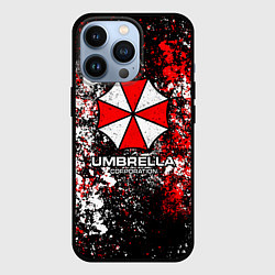 Чехол для iPhone 13 Pro Амбрелла текстура хаоса, цвет: 3D-черный