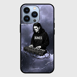 Чехол для iPhone 13 Pro Bomes клавишник, цвет: 3D-черный