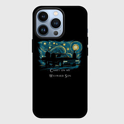 Чехол для iPhone 13 Pro Сверхъестественное carry on my wayward son, цвет: 3D-черный