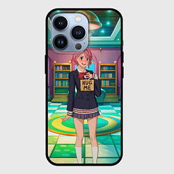 Чехол для iPhone 13 Pro Дандадан Сиратори Айра хочет обнимашек, цвет: 3D-черный