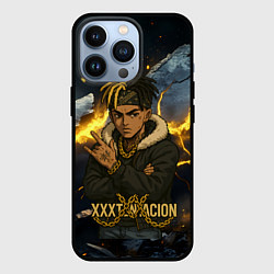 Чехол iPhone 13 Pro XXXTentacion мультяшный стиль