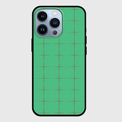 Чехол iPhone 13 Pro Color green stripes