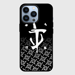 Чехол для iPhone 13 Pro Doom ninja, цвет: 3D-черный