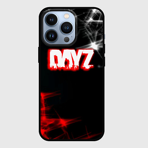 Чехол iPhone 13 Pro Dayz световые краски / 3D-Черный – фото 1