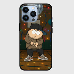 Чехол для iPhone 13 Pro Эрик Картман на школьной дискотеке, цвет: 3D-черный