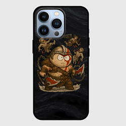 Чехол для iPhone 13 Pro Эрик Картман в игре God of War, цвет: 3D-черный