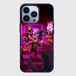 Чехол iPhone 13 Pro Майнкрафт в подземелье