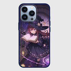 Чехол iPhone 13 Pro Аниме Ведьма Читает Книгу Заклинаний