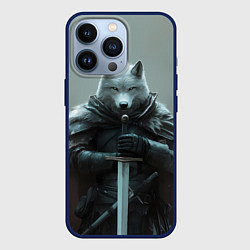 Чехол iPhone 13 Pro Волк и меч