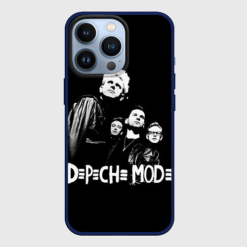 Чехол iPhone 13 Pro Depeche Mode Violator / 3D-Тёмно-синий – фото 1